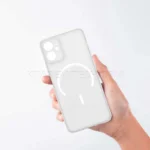 قاب سامسونگ مدل Samsung A06 MAG SAFE سفید مات