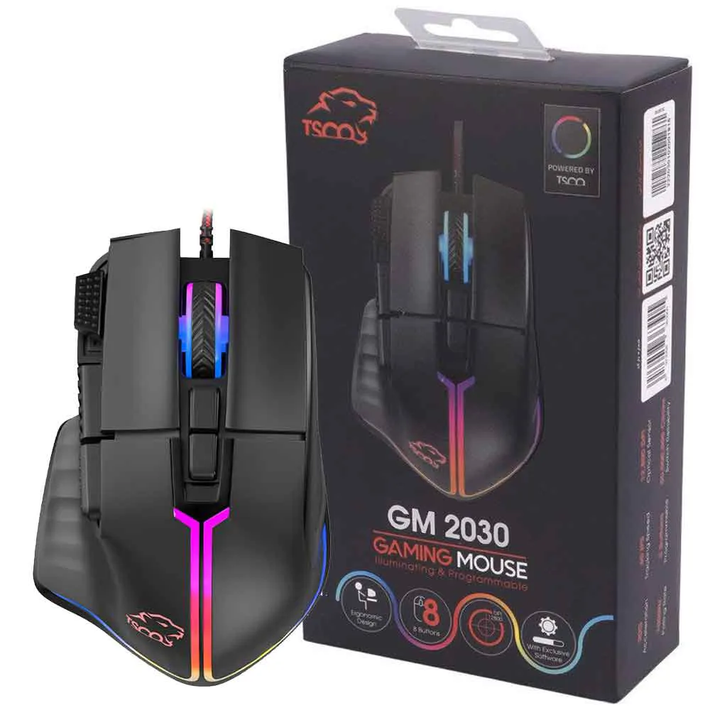 20e6ee28326005a5430b84a3bbd53666bd302aacb3445032544f0eb1c413228e.webp ماوس سیم دار گیمینگ تسکو مدل TSCO GM2030