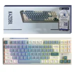 کیبورد بی سیم لاجی کی مدل LOGIKEY K420BL آبی سفید گارانتی الماس
