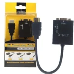 0تبدیل toVGA HDMI D-NETصدادار