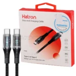 کابل تایپ سی هترون مدل Hatron HC612DB PD مشکی
