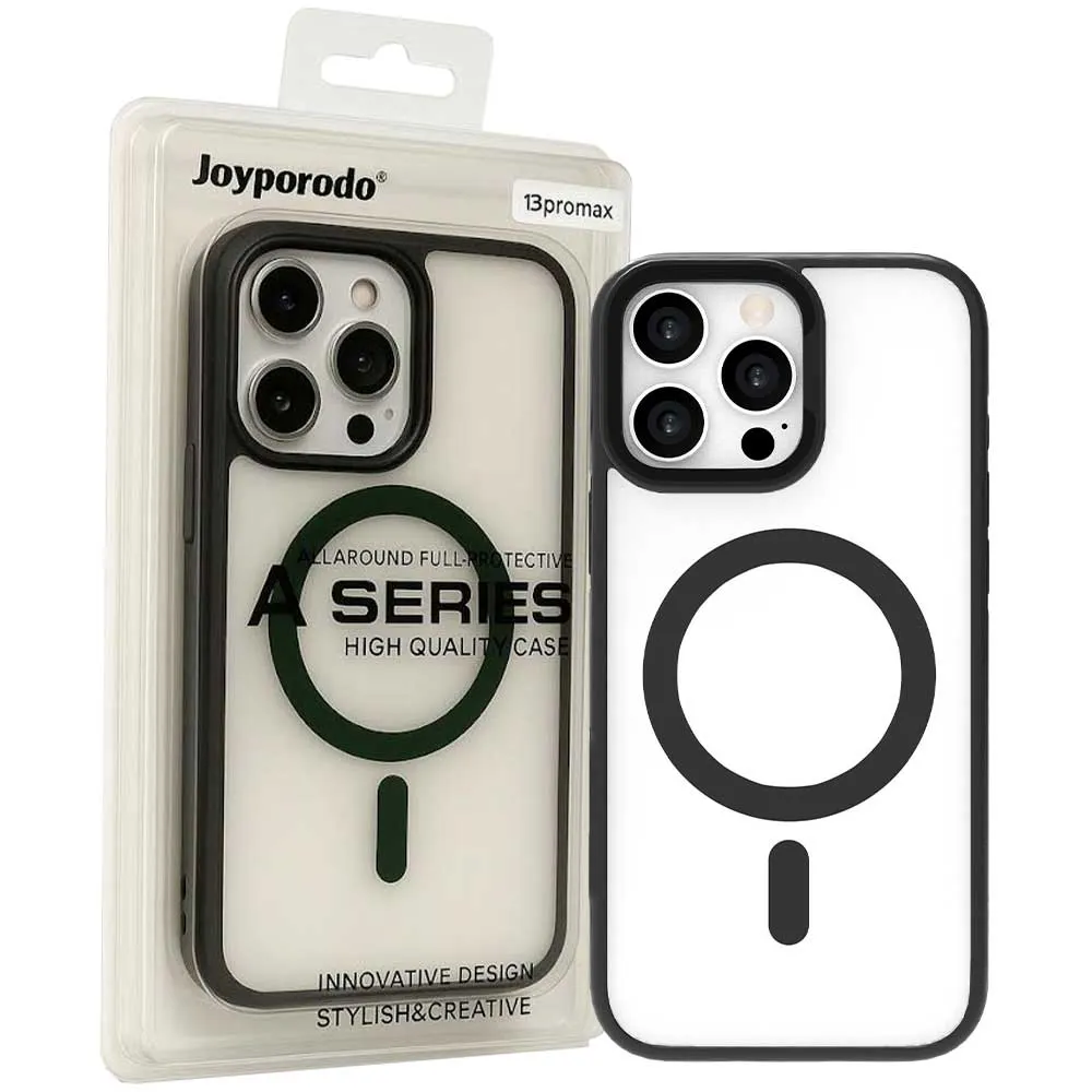 245e469aa8b17432bcc326e5668ce0e59d13b17453a04313daf323721365c203.webp قاب اپل JOYPORODO 13 ProMax مشکی