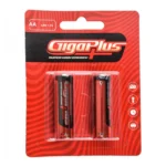 باطری قلمی آلکالاین گیگاپلاس مدل GIGAPLUS دو کارتی