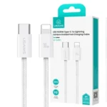 کابل یوسمز مدل SJ657 PD IPHONE Usams سفید