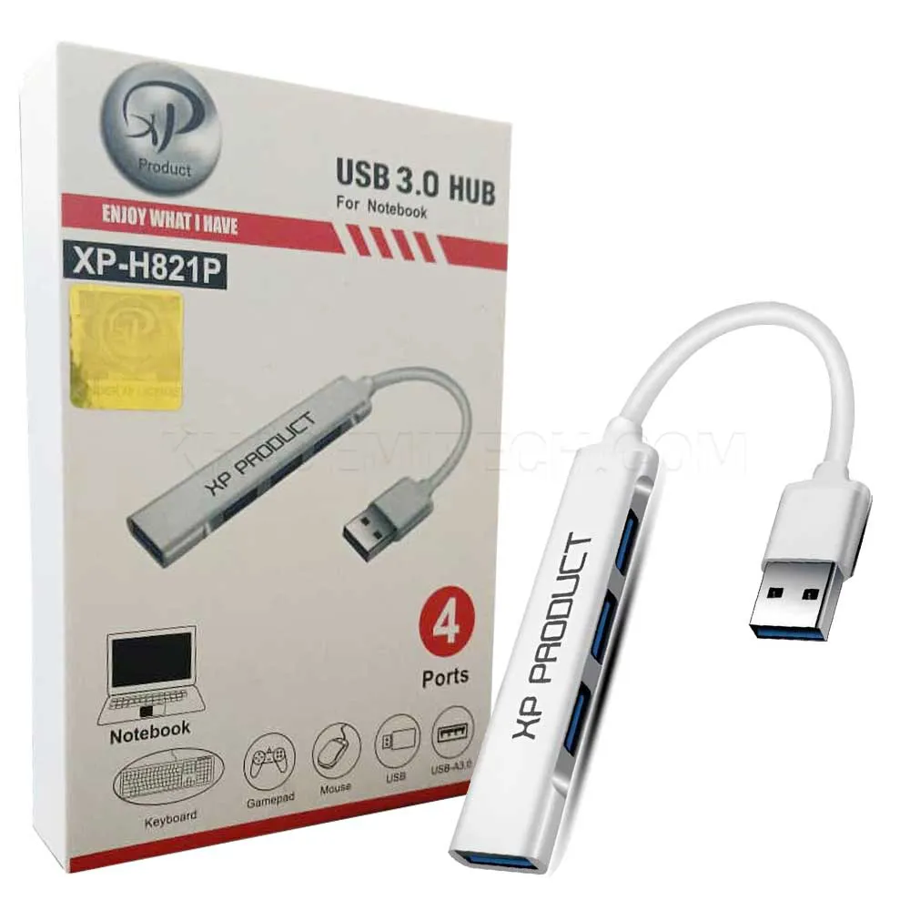 25ab631280fa9515b4580a96f583bec6fd1f4b563fe1fdf1cd6b3cd32425b362.webp هاب ایکس پی مدل XP H821P USB3.0 4Port