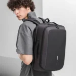 کیف لپ تاپ سه کاره مدل NOBEL طوسی