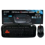 کیبورد و ماوس سیم دار گیمینگ ایفورتک مدل A4TECH KX2810