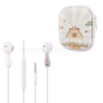 هندزفری سیم دار پرووان مدل PROONE PHF3919 فانتزی طوسی