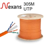 کابل شبکه نگزنس NEXANS UTP CCA 305M Cat6