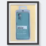 قاب Note 11s XIAOMI آبی کبریتی Silicon ORGINAL