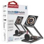 شارژر بی سیم پرومیت مدل PROMATE LUCIDFOLD-TRIO 3in1