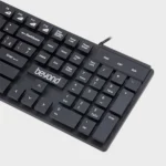 کیبورد سیم دار بیاند مدل BEYOND BK-2870 مشکی
