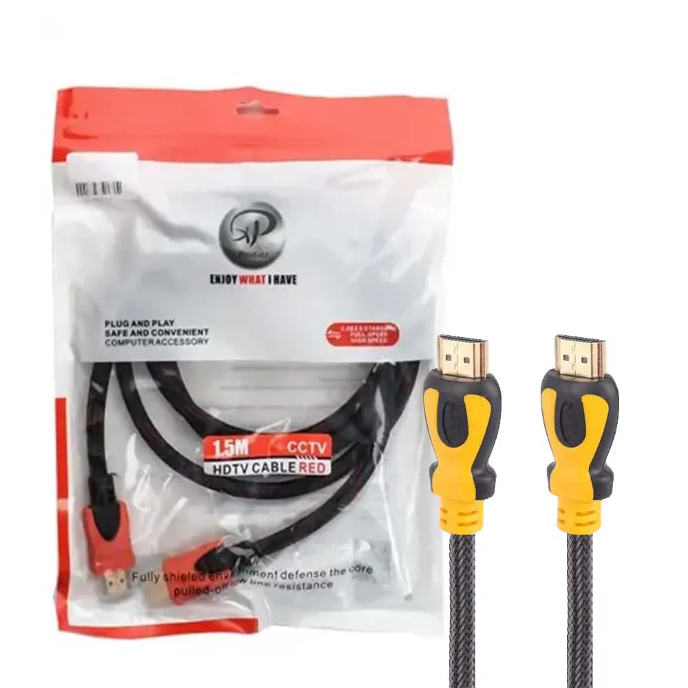 29f1f098a2b68e864e0e9ab5d8b3b95f4b0157de4f881f36d5ecdb689d3a9ae7.webp کابل ایکس پی مدل XP 1.5M HDMI زرد
