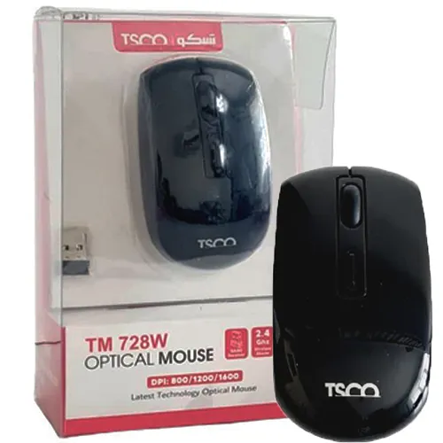 2a05bf8716c1ae77ab4f6d48a4d4f35495d909c2f37a1f1330e7c398707982c6.webp ماوس وایرلس تسکو TM728W مشکی