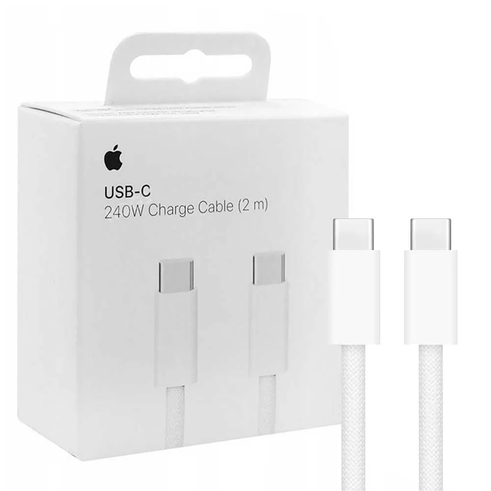 2af31b4f61a92f622617676d6ee9692e82587b03d49839c3c0ec85c4a5035f8e.webp کابل تایپ سی آیفون مدل IPHONE ORGINAL PD TYPE-C 240W 2M سفید گارانتی بوف