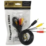 کابل یک به سه هدفون به ویدئو دی نت مدل DNET 1.5M