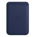 کیف کارت اپل MAGESAFE سرمه ای چرمی