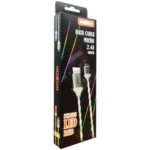 کابل موکسوم مدل MOXOM KH-68 LED MICRO سبز
