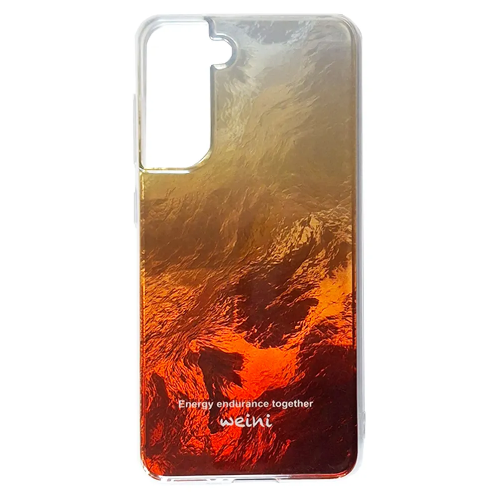 2d0cbec713a0d710731007b5f82454ac7dad093f302c07f3044c3cb154da2a86.webp قاب سامسونگ مدل WEINI S21Fe نارنجی