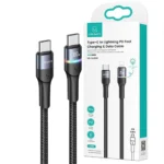 کابل یوسمز مدل SJ537 PD TYPE-C Usams مشکی