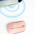 ماوس بی سیم مافی مدل GO18 اMOFII صورتی قهوه ای