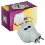 سه راهی برق گرد بدون سیم الماس سفید