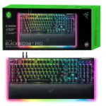 کیبورد سیم دار گیمینگ ریزر مدل Razer BlackWidow V4 Pro مشکی