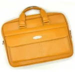 کیف اداری چرمی مدل STAR BS1180 عسلی