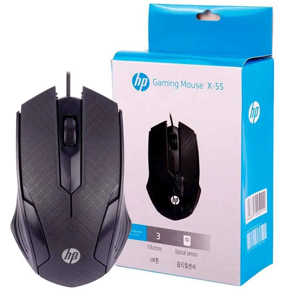 3424a980f6c06744366ea1987fc3d3f8730fda2950337c4ef4296a07c306ea96.webp ماوس سیم دار گیمینگ طرح اچ پی مدل HP X55