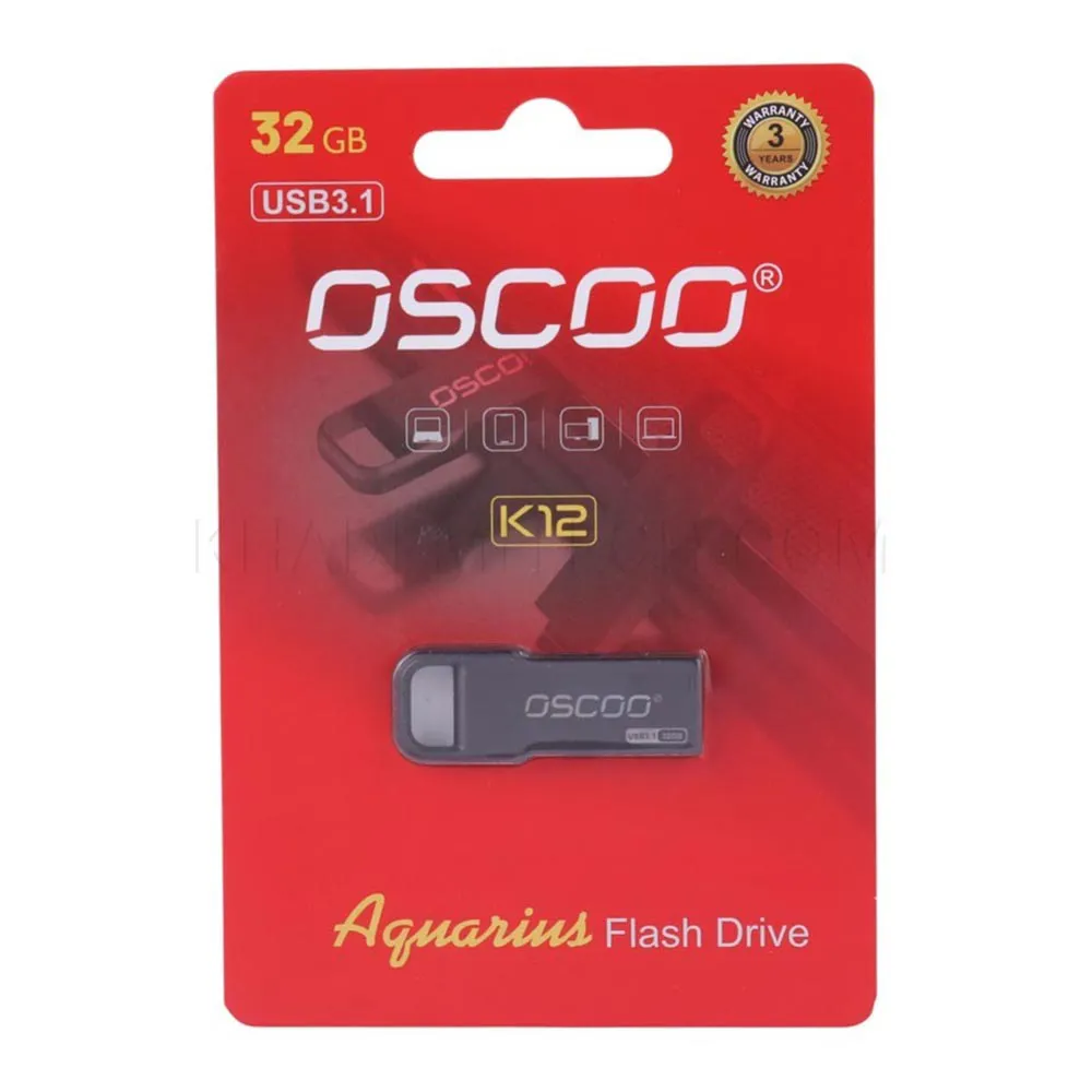 346ea6768b68fb2375bc0613d52ad588e8dfc86b714615a0f5f50de2d6a89ae0.webp فلش اوسکو مدل OSCOO USB 3.1 K12 32G