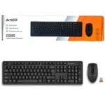 کیبورد و ماوس بی سیم ایفورتک مدل A4tech 3330NS