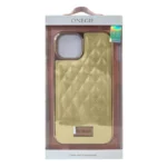 قاب اپل IPHONE 14 Pro Max ONEGIF چرم قهوه ای