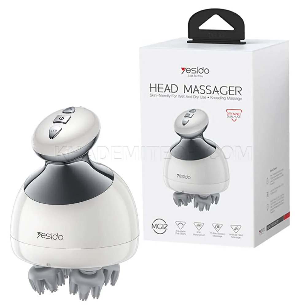 35e47ea6a64a71084d9c95348a97f8acb70fe9148542e5b1f78e53390319ef29.webp ماساژور سر یسیدو مدل Yesido MG12