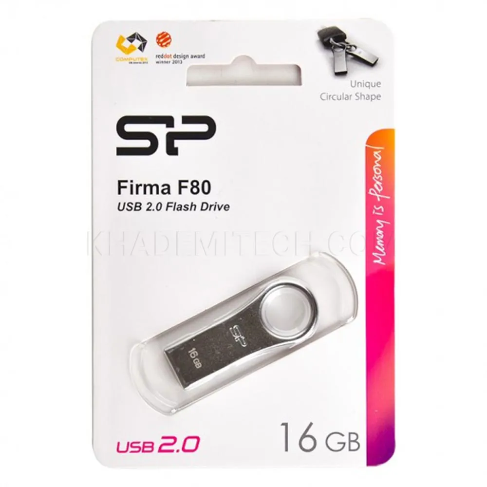 363770a5ee1d6f3b2072253ebc5f4b092570015cea47dbc37e8b3a4c8f2a1529.webp فلش سیلیکون پاور مدل Silicon-power F80 16G