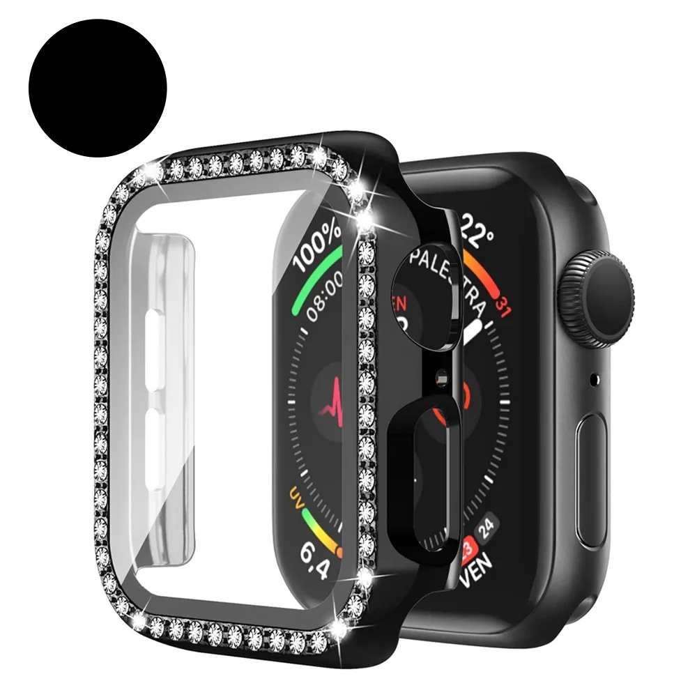 3690c99b0bf2bcd2c9ab0572691245e7497cc4c08ba81abff79c417040763fd6-1.webp محافظ Apple Watch مشکی 41mm نگین دار