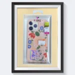 قاب اپل IPHONE 15 طرح 2 صورتی Kutis