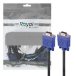 کابل مانیتور رویال مدل ROYAL VGA 3+4 1.5M