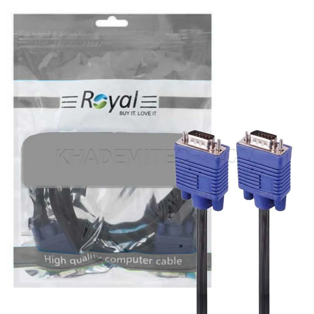 37566d52246c1d1b27cad519aeabbaf803d977455c6739f42109f4628e72641d.webp کابل مانیتور رویال مدل ROYAL VGA 3+4 1.5M