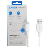 کابل لایتنینگ انکر مدل ANKER A8433H22 IPHONE سفید