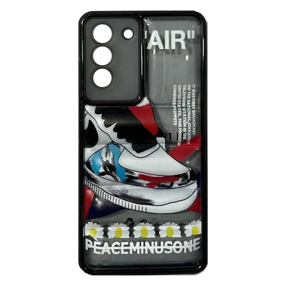 381f2cd0f4641960ebcd926108b5f8291f2af4a50896b16555454e7780d49c49.webp قاب سامسونگ S21Fe پافری AirNike مشکی