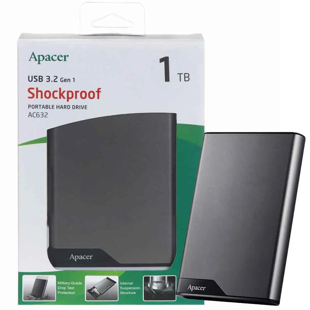 3c0b0fea862086f210863f648b14006f0e9bf7e1ae882f0d56eb7a36287b3b35.webp هارد اکسترنال اپیسر مدل Apacer AC632 1TB طوسی