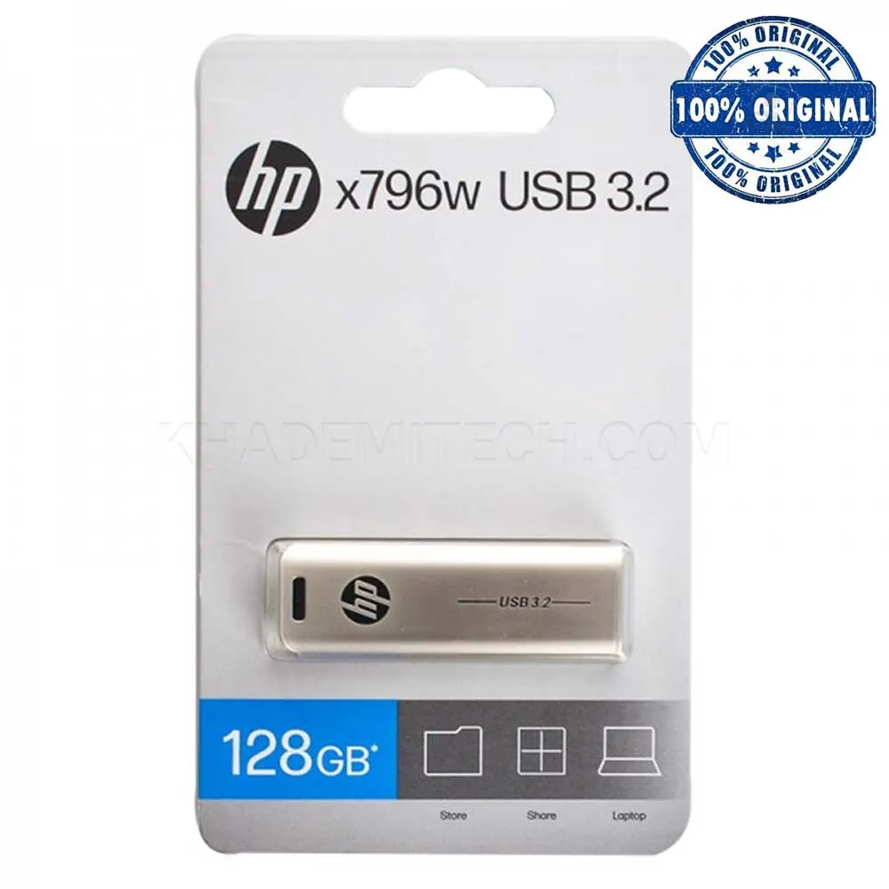 3dac8484162c3bc60ef0daab8a5e90cba7fc381ed8a85ef1c978be9a1af58d35.webp فلش اچ پی مدل HP USB3.2 x796w 128G