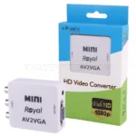 تبدیل رویال AV به VGA پک کوچک ROYAL