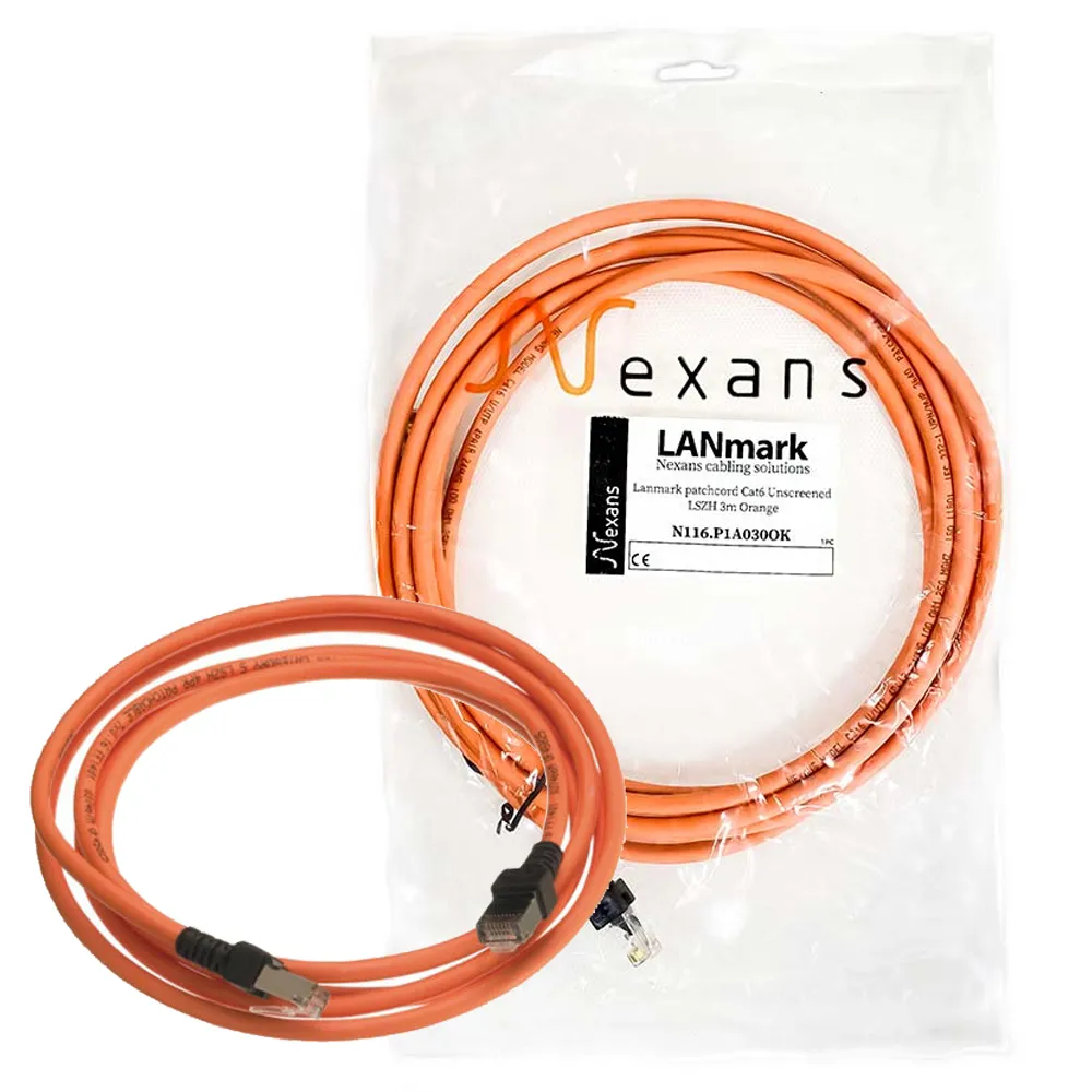 3f96eccc5aa802271eee8f54193856633a59f5cb8601a40f76ba037ddafc2080.webp کابل پچکورد نگزنس مدل Nexans CAT6 2M