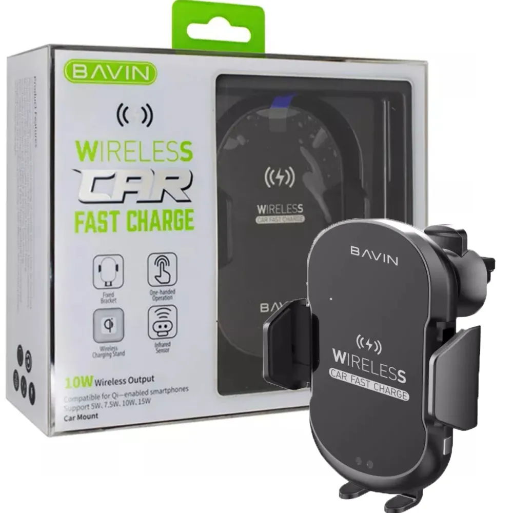 3ff3a8ba26b04d67ae6b0802850c2cc1a288785b40f479a38e4947d62246dd36.webp هولدر شارژر بیسیم باوین BAVIN PC320 10W