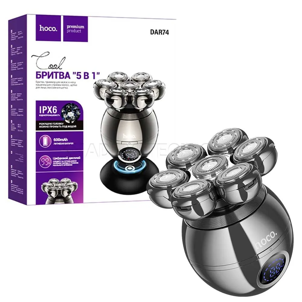 4157d245f66be34bc01d511fa2a3a1d7e1f3e5fecf21267c5aea51437ed36d78.webp ماشین اصلاح موی سر و صورت هوکو مدل HOCO DAR74