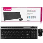 کیبورد و ماوس بی سیم تسکو مدل TSCO TKM7106W مشکی