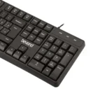 کیبورد سیم دار بیاند مدل BEYOND BK-2233 مشکی