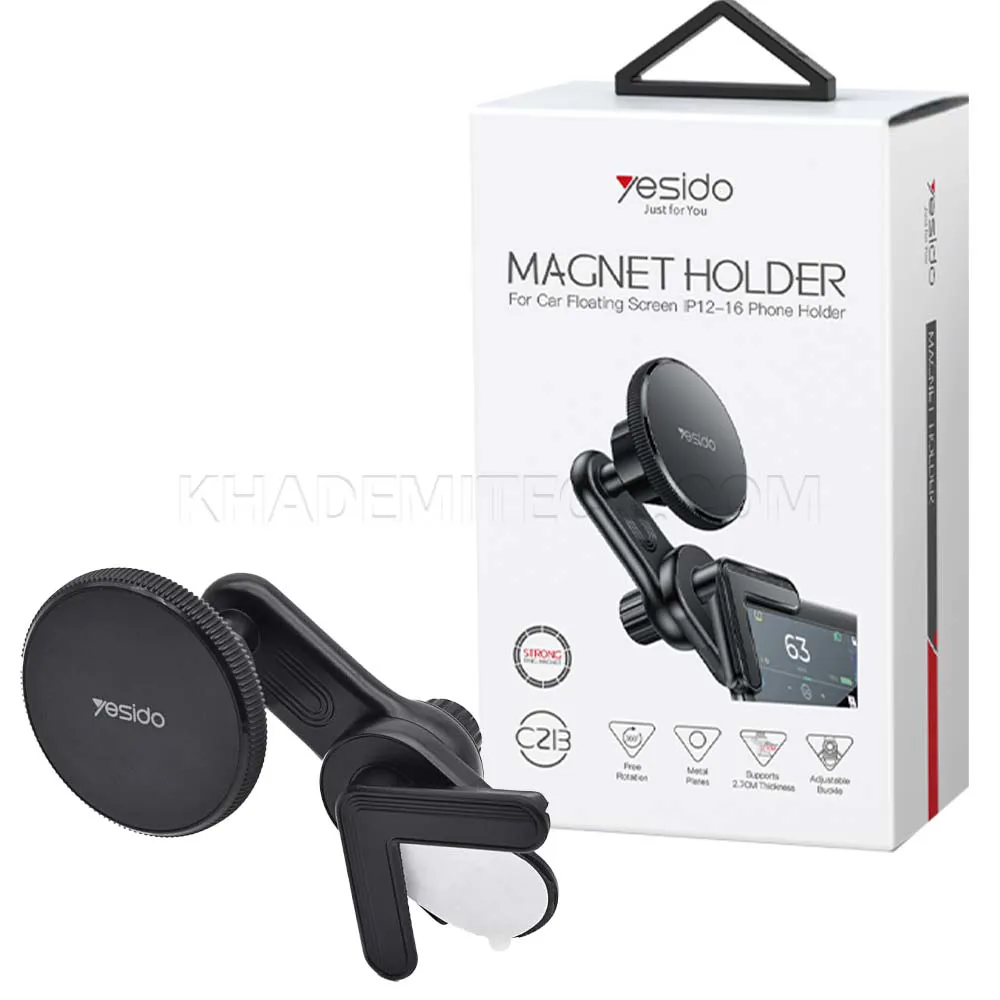 42812bad8b04549bf6902d67931a2f755af619df66742b6a77704f60caae8bcf.webp هولدر موبایل یسیدو مدل Yesido C213