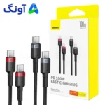کابل تایپ سی بیسوس مدل BASEUS P10318306003-00 PD دو عددی